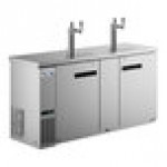 Avantco UDD-3-HC-S Stainless Steel Kegerator / Beer Dispenser with (2) 2 Tap Towers - (3) 1/2 Keg Capacity Avantco UDD-3-HC-S Stainless Steel Kegerator / Beer Dispenser with (2) 2 Tap Towers - (3) 1/2 Keg Capacity