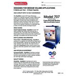 SaniServ 707 20 Qt. Air Cooled Frozen Cocktail Machine - 208/230V, 1 Phase SaniServ 707 20 Qt. Air Cooled Frozen Cocktail Machine - 208/230V, 1 Phase