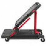 Rubbermaid® FG430000BLA Black Convertible Utility Cart