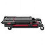 Rubbermaid® FG430000BLA Black Convertible Utility Cart