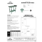 Advance Tabco FTS-3015 30 Advance Tabco FTS-3015 30