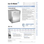 Ice-O-Matic CIM1126FA90 Elevation Series 22 1/4 Ice-O-Matic CIM1126FA90 Elevation Series 22 1/4