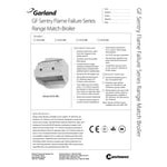 Garland GF18-BRL Sentry Flame Failure Series Liquid Propane 18 Garland GF18-BRL Sentry Flame Failure Series Liquid Propane 18