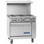 Imperial Range Pro Series IR-6-XB Liquid Propane 6 Burner 36 Imperial Range Pro Series IR-6-XB Liquid Propane 6 Burner 36