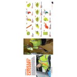 Ergodyne Chill-Its 6670CT Lime Evaporative Cooling Hard Hat Neck Shade 12523 Ergodyne Chill-Its 6670CT Lime Evaporative Cooling Hard Hat Neck Shade 12523