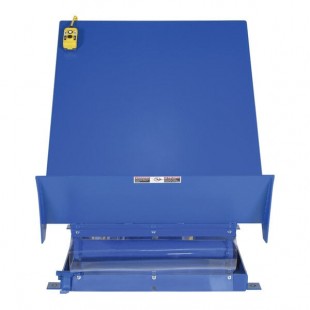 Vestil Blue Single Scissor Lift / Tilt Table with 36 Vestil Blue Single Scissor Lift / Tilt Table with 36