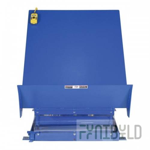Vestil Blue Single Scissor Lift / Tilt Table with 36