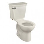 American Standard Cadet PRO 215BA004.021 Bone Vitreous China Floor-Mount Chair Height Round Toilet - 1.6 GPF