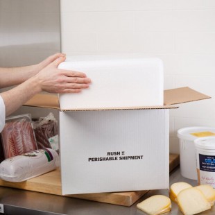 Nordic TL-12109K Insulated Shipping Box with Polystyrene Cooler 12