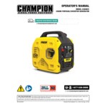Champion Power Equipment 79 CC Inverter Portable Generator 200951 - 2,500 / 1,850W, 120V