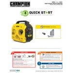 Champion Power Equipment 79 CC Inverter Portable Generator 200951 - 2,500 / 1,850W, 120V