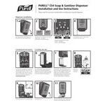PURELL® 5130-01 Healthy Soap® CS4 1250 mL White Manual Hand Soap Dispenser
