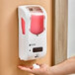 San Jamar SHF970WHCL Summit Rely White Hybrid Automatic Foam Hand Soap and Sanitizer Dispenser - 5 1/2 San Jamar SHF970WHCL Summit Rely White Hybrid Automatic Foam Hand Soap and Sanitizer Dispenser - 5 1/2