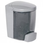 PolyJohn SA1-1005 We'll Care III Pewter Wheelchair Accessible Portable Restroom - Assembled PolyJohn SA1-1005 We'll Care III Pewter Wheelchair Accessible Portable Restroom - Assembled