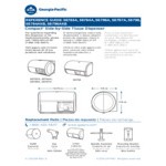 Compact by GP Pro Double Coreless Roll Toilet Paper Dispenser