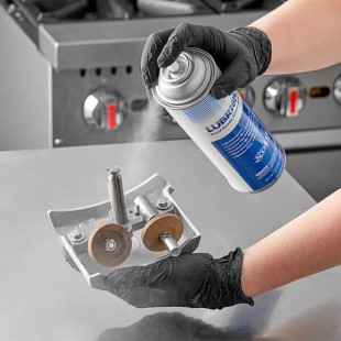 Noble Lubriquik 11.5 oz. Food-Grade Ready-to-Use Aerosol Si-Dry Silicone Lubricant (AMR A329) - 12/Case