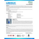 Noble Lubriquik 11.5 oz. Food-Grade Ready-to-Use Aerosol Si-Dry Silicone Lubricant (AMR A329) - 12/Case