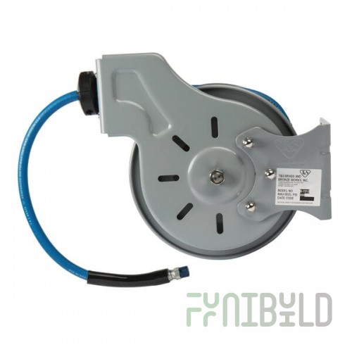 T&S B-7212-01-PPB Hose Reel with 15' Hose