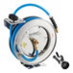 Regency Open Powder-Coated Steel Hose Reel with 15' x 3/8 Regency Open Powder-Coated Steel Hose Reel with 15' x 3/8