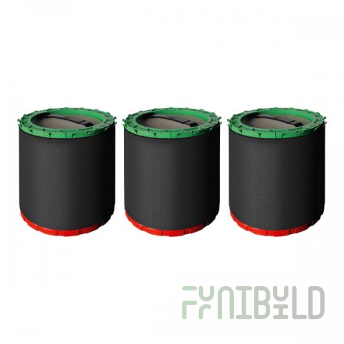 Unger UHPR2 HydroPower Ultra Green Resin Packs for UHP01 - 3/Case