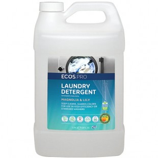 ECOS PL9750/04 Pro 1 Gallon Magnolia and Lily Scented Liquid Laundry Detergent - 4/Case ECOS PL9750/04 Pro 1 Gallon Magnolia and Lily Scented Liquid Laundry Detergent - 4/Case