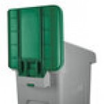 Rubbermaid® 2007908 Slim Jim Recycling Green Billboard