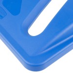 Rubbermaid® FG270388BLUE Slim Jim Blue Rectangular Recycling Container Lid with Paper Slot Rubbermaid® FG270388BLUE Slim Jim Blue Rectangular Recycling Container Lid with Paper Slot