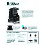 Mytee Breeze BZ-105LX-AUTO Corded Cold Water Carpet Extractor with Auto-Fill and Pump-Out - 500 PSI, 10 Gallon, 115V