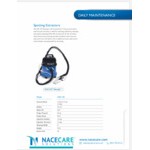NaceCare Solutions George GVE 370 899557 Corded Carpet Spot Extractor with 4