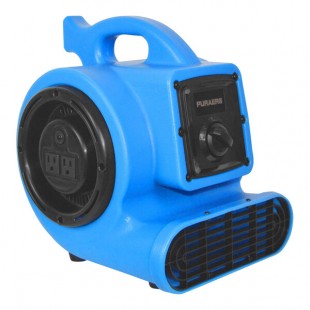 PURAERO PA-200-AM-BL Blue 3-Speed Mini Air Mover - 800 CFM, 115V