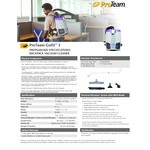ProTeam 107726 GoFit® 3 Qt. Backpack Vacuum with Restaurant Kit and Straight Cuff Hose ProTeam 107726 GoFit® 3 Qt. Backpack Vacuum with Restaurant Kit and Straight Cuff Hose