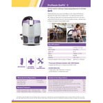 ProTeam 107726 GoFit® 3 Qt. Backpack Vacuum with Restaurant Kit and Straight Cuff Hose ProTeam 107726 GoFit® 3 Qt. Backpack Vacuum with Restaurant Kit and Straight Cuff Hose