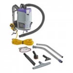 ProTeam 107726 GoFit® 3 Qt. Backpack Vacuum with Restaurant Kit and Straight Cuff Hose ProTeam 107726 GoFit® 3 Qt. Backpack Vacuum with Restaurant Kit and Straight Cuff Hose