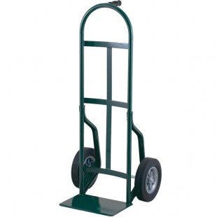 Harper 800 lb. Continuous Single Pin Handle Steel Hand Truck with 10 Harper 800 lb. Continuous Single Pin Handle Steel Hand Truck with 10