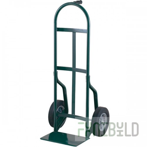 Harper 800 lb. Continuous Single Pin Handle Steel Hand Truck with 10