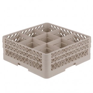 Vollrath TR10FA Traex® Full-Size Beige 9-Compartment 6 3/8 Vollrath TR10FA Traex® Full-Size Beige 9-Compartment 6 3/8