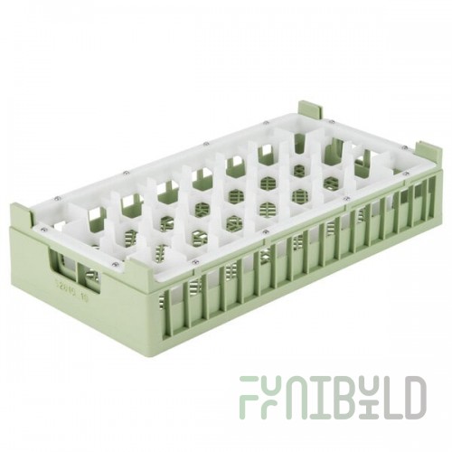 Vollrath 52815 Signature Half-Size Light Green 32-Compartment 4 1/8