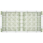 Vollrath 52815 Signature Half-Size Light Green 32-Compartment 4 1/8