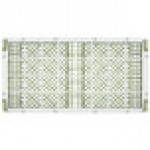 Vollrath 52815 Signature Half-Size Light Green 32-Compartment 4 1/8