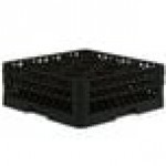 Vollrath TR18JJ Traex® Rack Max Full-Size Black 12-Compartment 6 3/8