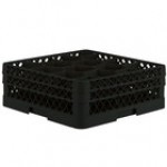 Vollrath TR18JJ Traex® Rack Max Full-Size Black 12-Compartment 6 3/8