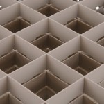 Vollrath TR6BBB Traex® Full-Size Beige 25-Compartment 7 7/8