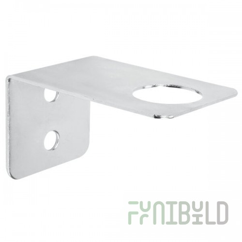 Metro BCS Super Erecta Chrome Post-Type Wall Mount Replacement Intermediate Bracket