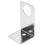Metro BCS Super Erecta Chrome Post-Type Wall Mount Replacement Intermediate Bracket