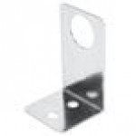 Metro BCS Super Erecta Chrome Post-Type Wall Mount Replacement Intermediate Bracket