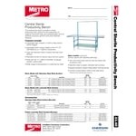Metro MB30235B Blue Stack Bin 10 7/8