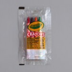 Crayola 520083 4-Count Standard Crayons in Cello Wrap Pack - 360/Case Crayola 520083 4-Count Standard Crayons in Cello Wrap Pack - 360/Case