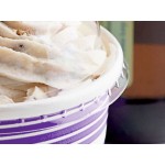 Choice 12 oz. Purple Paper Frozen Yogurt / Food Cup with Dome Lid - 50/Case Choice 12 oz. Purple Paper Frozen Yogurt / Food Cup with Dome Lid - 50/Case