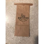 Choice 1 lb. Black Paper Coffee Bag with Reclosable Tin Tie - 1,000/Case
