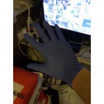 Noble Low Dermatitis Potential Nitrile Exam Grade 4.5 Mil Textured Gloves - Medium - 100/Box Noble Low Dermatitis Potential Nitrile Exam Grade 4.5 Mil Textured Gloves - Medium - 100/Box